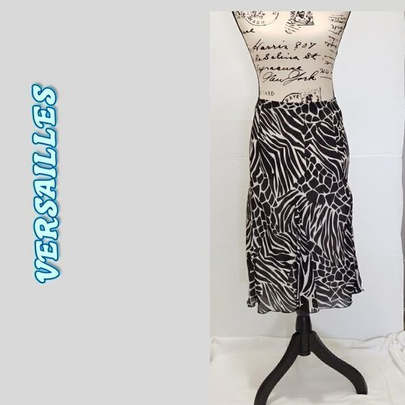 Beautiful animal print flared skirt - Picture 2 of 4